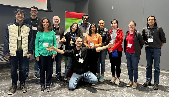 Group photo of Plant Pathology faculty, staff, and students